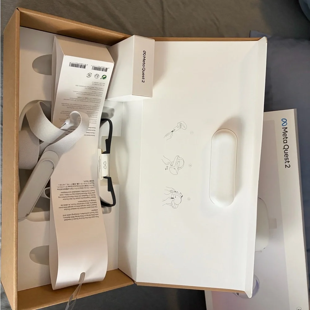 Meta Quest 2 White VR Headset